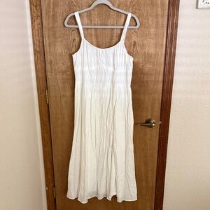 NWT Trixxi White Midi Dress, Size XL